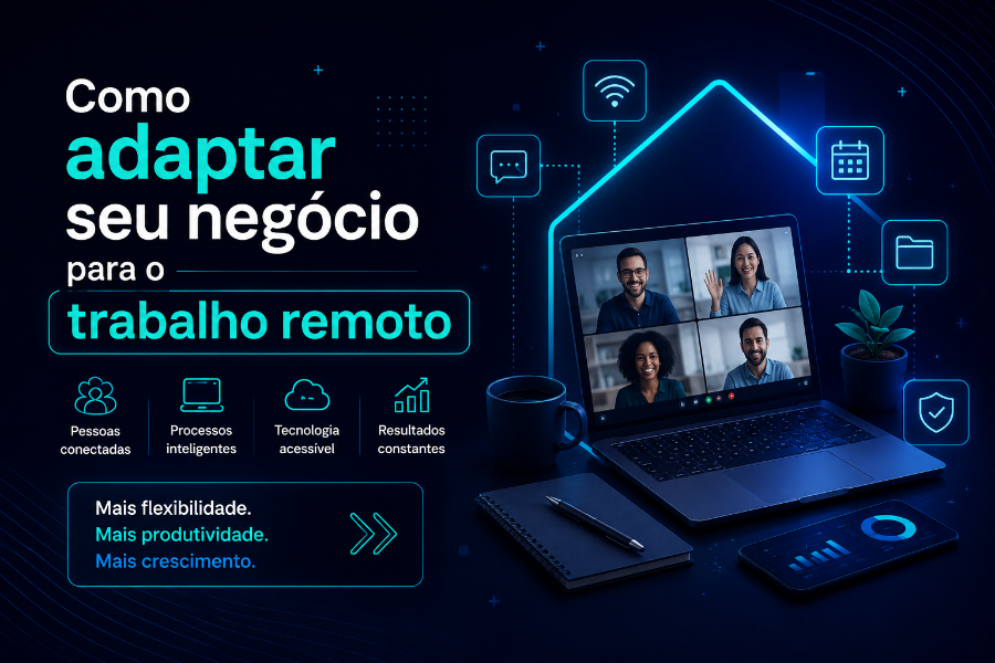 Como adaptar seu negócio para o trabalho remoto