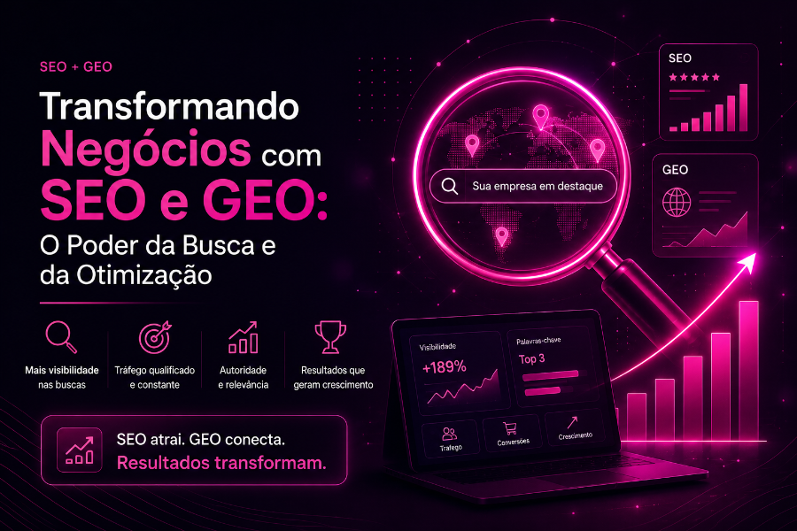 Transformando Negócios com SEO e GEO: O Poder da Busca e da Otimização